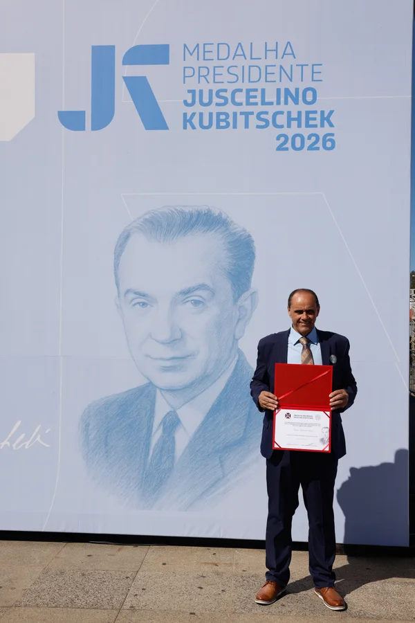 Chancelaria da entrega da Medalha Juscelino Kubitschek, em Diamantina