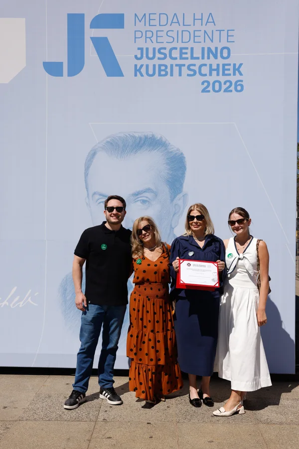 Chancelaria da entrega da Medalha Juscelino Kubitschek, em Diamantina