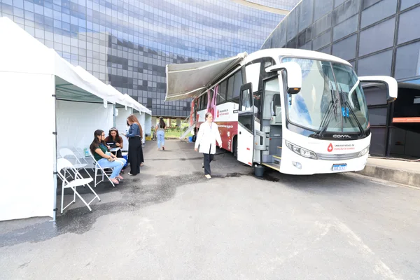 Hemominas garante facilidade e praticidade da coleta de sangue no local de trabalho dos servidores do Governo de MG