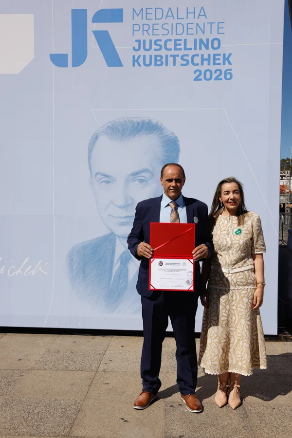 Chancelaria da entrega da Medalha Juscelino Kubitschek, em Diamantina