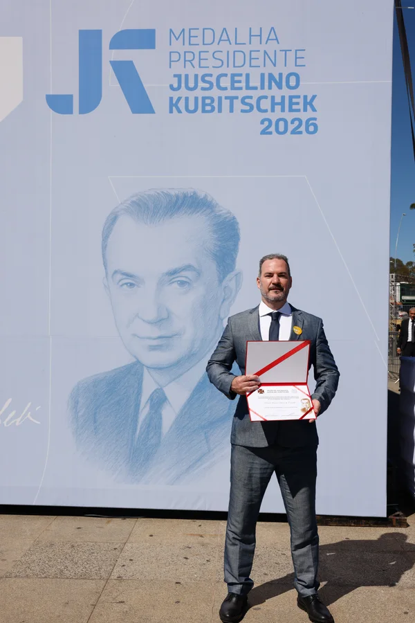 Chancelaria da entrega da Medalha Juscelino Kubitschek, em Diamantina