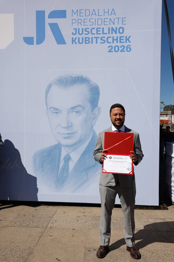 Chancelaria da entrega da Medalha Juscelino Kubitschek, em Diamantina