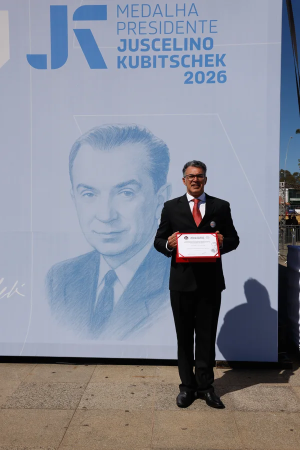 Chancelaria da entrega da Medalha Juscelino Kubitschek, em Diamantina