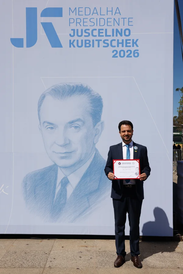 Chancelaria da entrega da Medalha Juscelino Kubitschek, em Diamantina