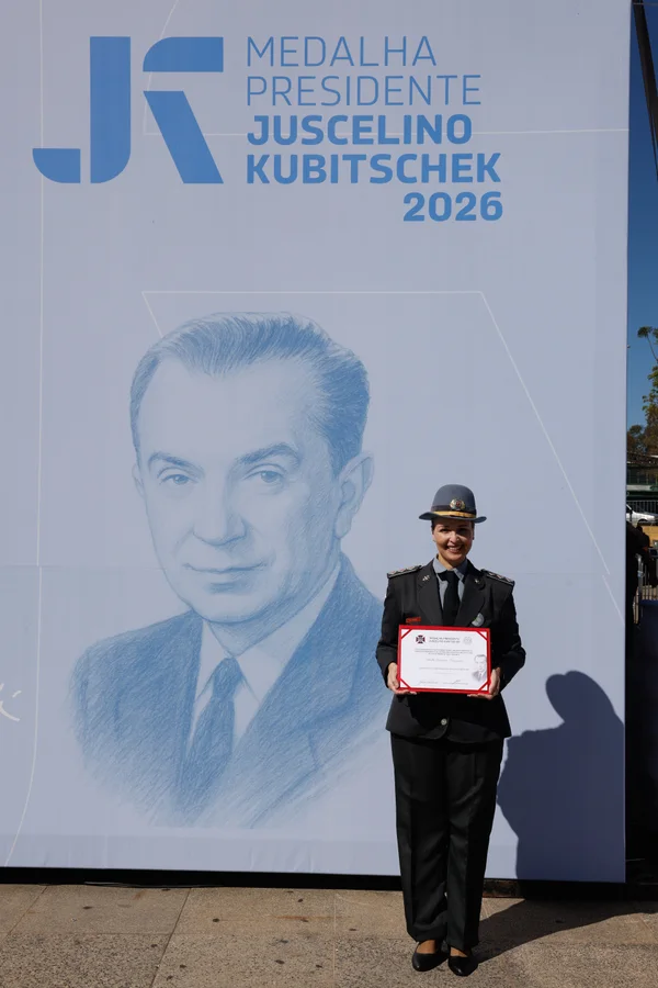 Chancelaria da entrega da Medalha Juscelino Kubitschek, em Diamantina