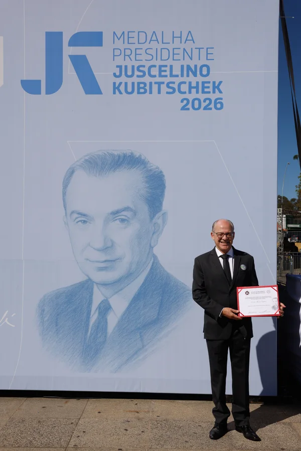 Chancelaria da entrega da Medalha Juscelino Kubitschek, em Diamantina