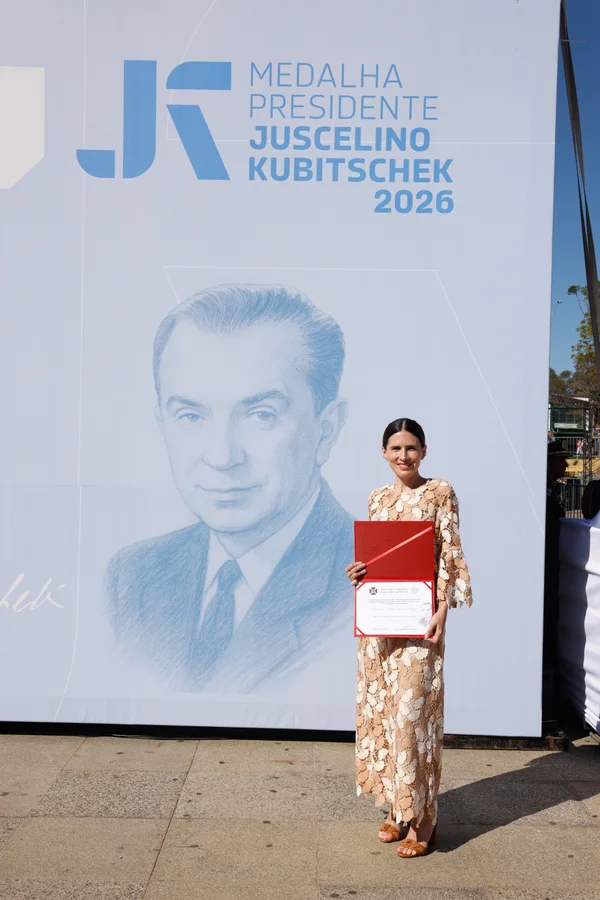 Chancelaria da entrega da Medalha Juscelino Kubitschek, em Diamantina