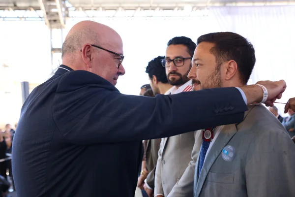 Cerimônia de entrega da Medalha Juscelino Kubitschek, em Diamantina