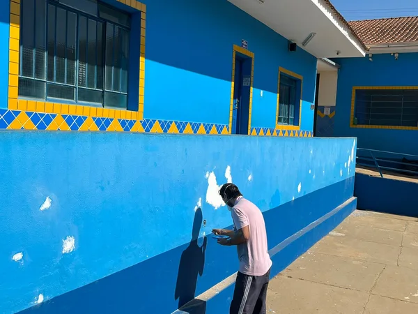 Escolas Estaduais aproveitam o recesso escolar para realizar melhorias na infraestrutura