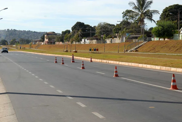 Avenida Norte-Sul, em Sete Lagoas, inaugurada pelo governador Aécio Neves