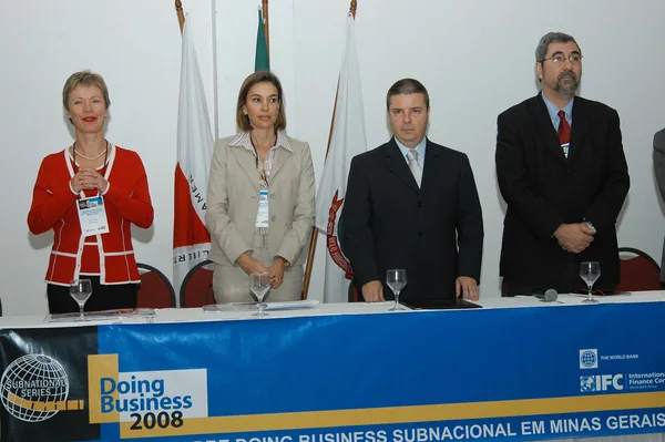 O vice-governador Antonio Augusto Anastasia participou da abertura do Workshop