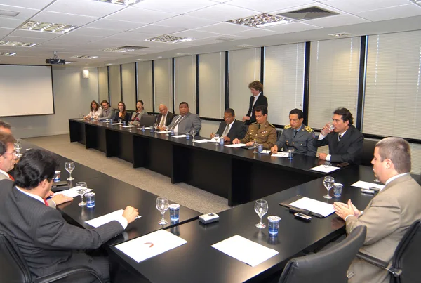 Anastasia na posse da composição plena do Conselho de Defesa Social