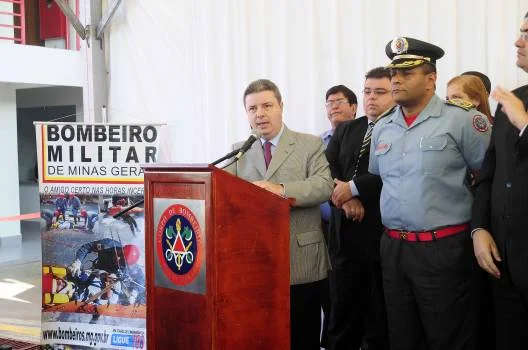 Anastasia se pronunciou na inauguração do Pelotão do Corpo de Bombeiros