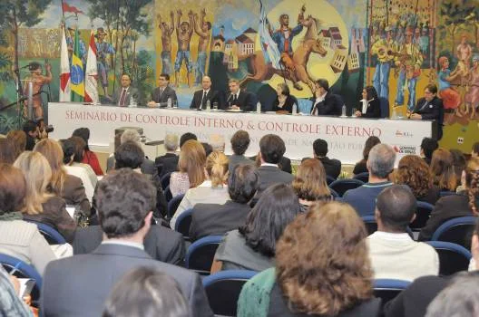 Abertura do Seminário de Controle Interno & Controle Externo