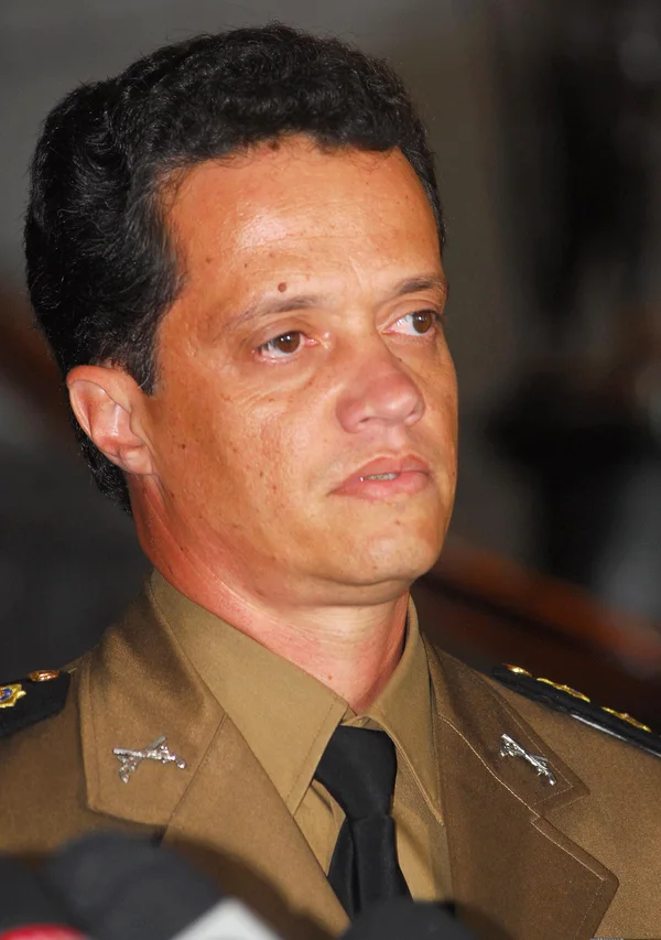 O novo comandante-geral da Polícia Militar, coronel Renato Vieira de Souza