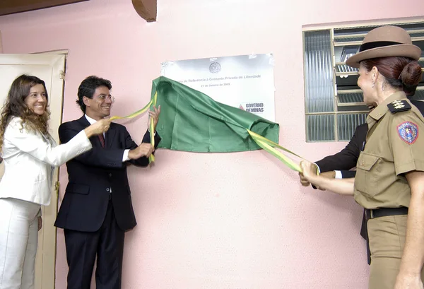 O secretário de Defesa Social, Maurício Campos Júnior, inaugurou o novo centro