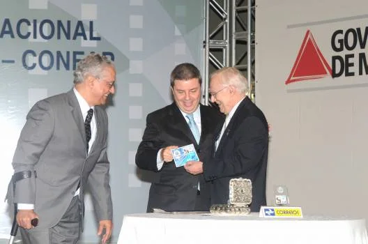 Lançamento do cartão postal dos Correios alusivo aos 25 anos da Fapemig