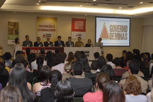 A conferência “Políticas de Prevenção e Segurança Pública”  aconteceu no Hotel Othon Palace