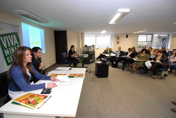 Secretaria Érica Drumond durante a 2ª Reunião Ordinária do Conselho Estadual de Turismo