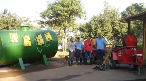 Equipe de brigadistas e supervisores monitoram área do Sistema Serra Azul 24 horas por dia.