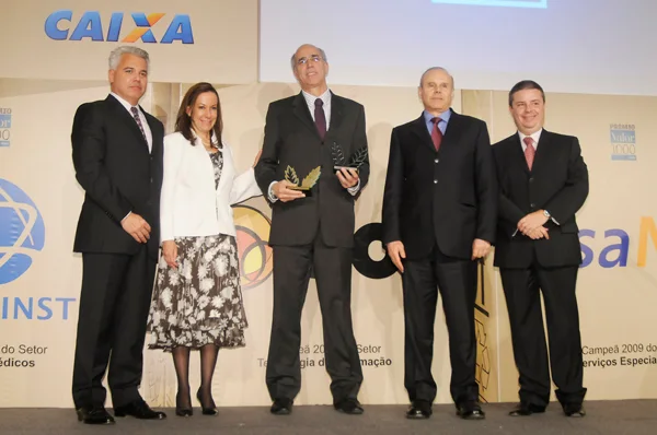 Nicolino Spina, Vera Brandimarte, Márcio Nunes, Guido Mantega e Antonio Augusto Anastasia