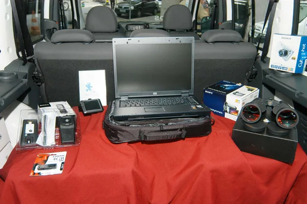 As viaturas foram equipadas com itens de comunicação imediata como notebook, modem, impressora e GPS