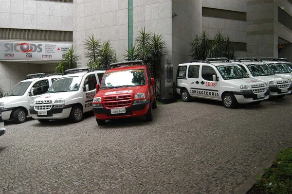 Viaturas entregues às corregedorias das polícias