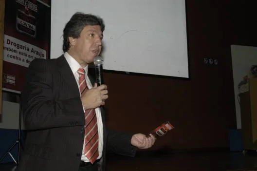 Secretário de Estado de Saúde, Antônio Jorge de Souza Marques, na oficina