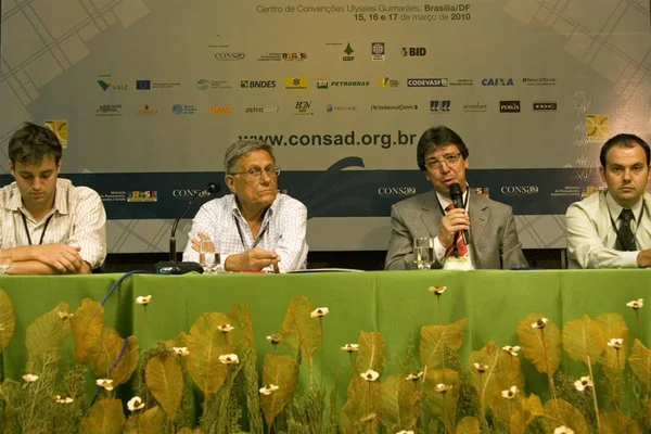 Secretário Antônio Jorge durante pronunciamento em Brasília