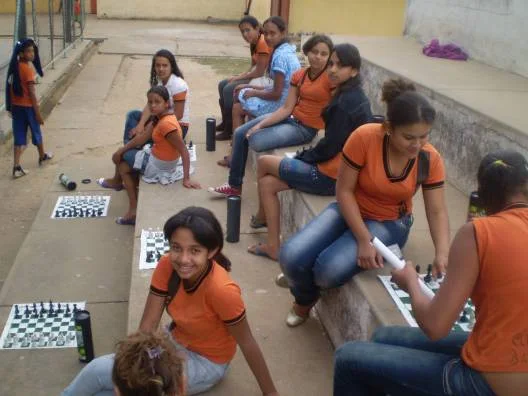 Na escola estadual em Taiobeiras foi desenvolvido o Clube do Xadrez