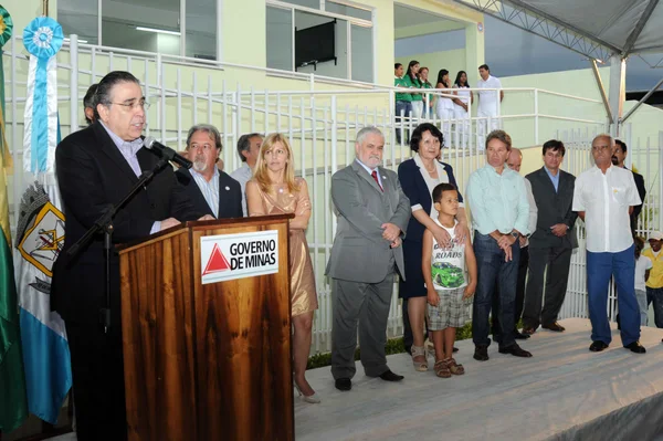 Vice-governador Alberto Pinto Coelho durante pronunciamento