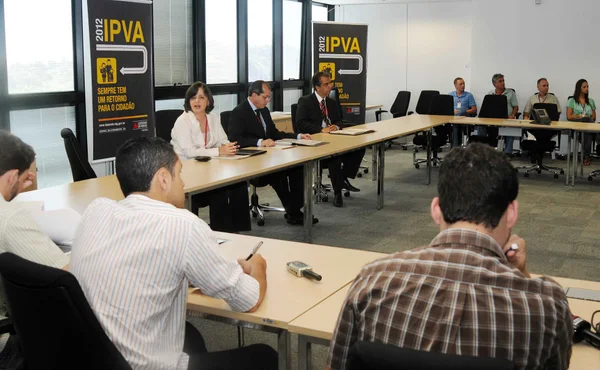 Balanço do IPVA 2012 foi divulgado durante entrevista coletiva na Secretaria de Estado de Fazenda