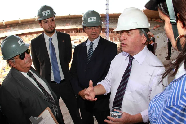 Barroso disse que Mineirão será primeiro estádio do país entregue para a Copa das Confederações