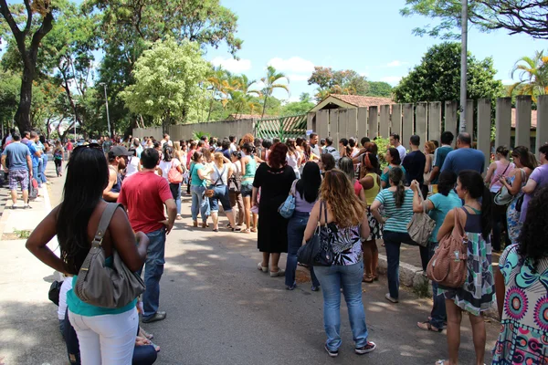 Dos inscritos, cerca de 87% dos candidatos compareceram aos locais de provas