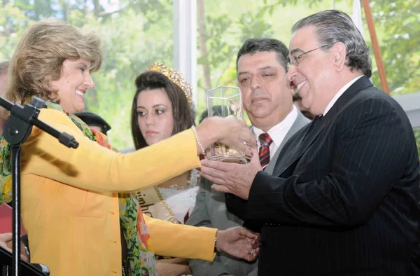 Vice-governador durante a solenidade de entrega do Conservatório