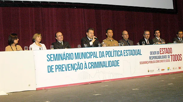 Seminário de Política Estadual de Prevenção à Criminalidade debate segurança pública em Minas