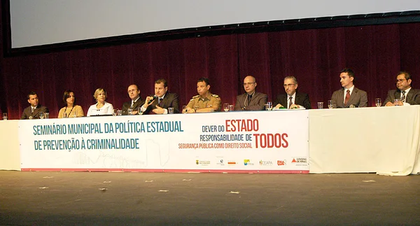 Seminário de Política Estadual de Prevenção à Criminalidade debate segurança pública em Minas