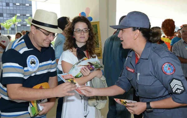 O evento contou com atrações de várias cidades e estandes de órgãos do governo