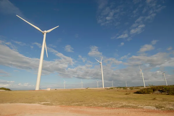 A usina do parque eólico de Praias de Parajuru é um projeto implantado pela Cemig e a Impsa