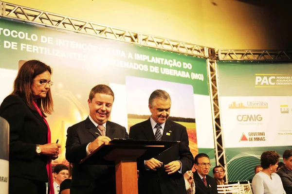 Maria das Graças Foster, Antonio Anastasia e Djalma Morais