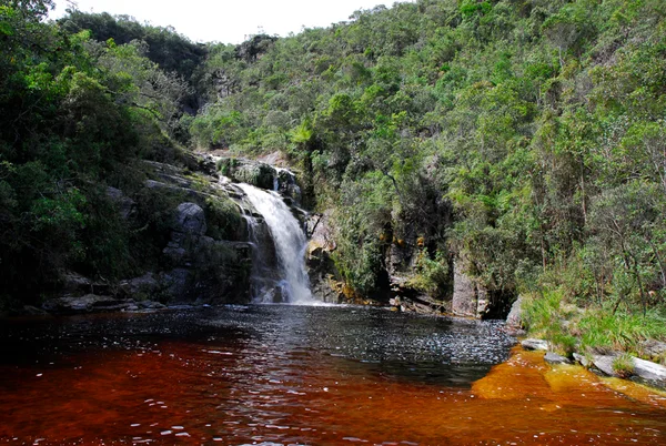 Lagoa dos Espelhos, no Parque Estadual do Ibitiboca, na Zona da Mata