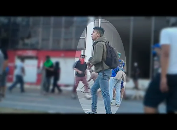 Imagens das reproduções de câmeras de segurança captadas pela Polícia Civil