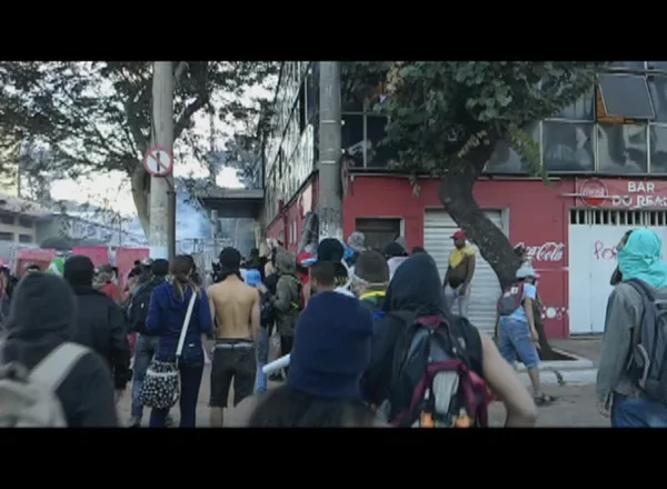 Imagens das reproduções de câmeras de segurança captadas pela Polícia Civil