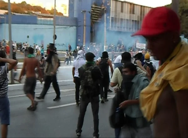 Imagens das reproduções de câmeras de segurança captadas pela Polícia Civil