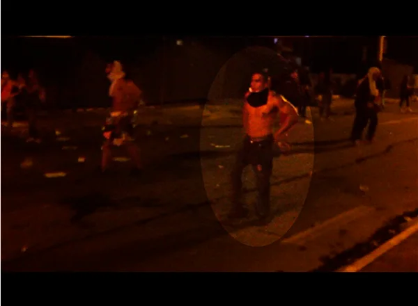 Imagens das reproduções de câmeras de segurança captadas pela Polícia Civil