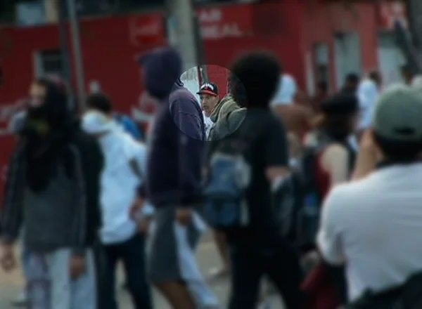 Imagens das reproduções de câmeras de segurança captadas pela Polícia Civil