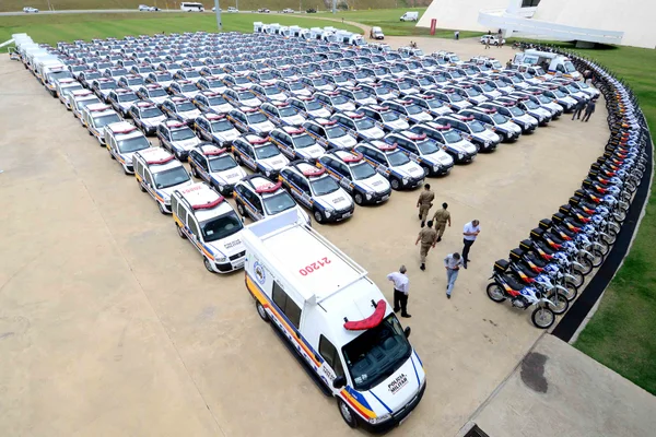 Forças de segurança pública de Minas Gerais recebem novos equipamentos e viaturas