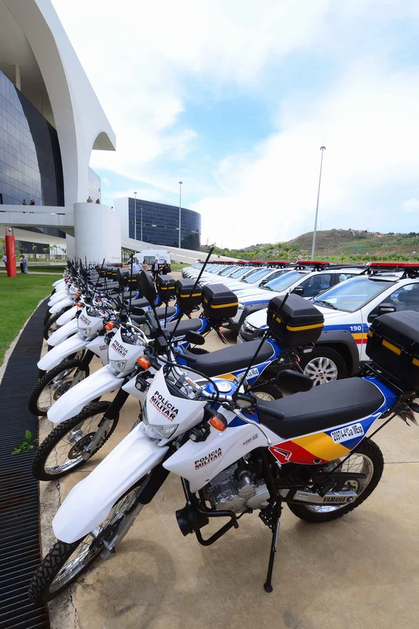Forças de segurança pública de Minas Gerais recebem novos equipamentos e viaturas