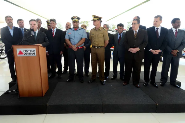 Forças de segurança pública de Minas Gerais recebem novos equipamentos e viaturas