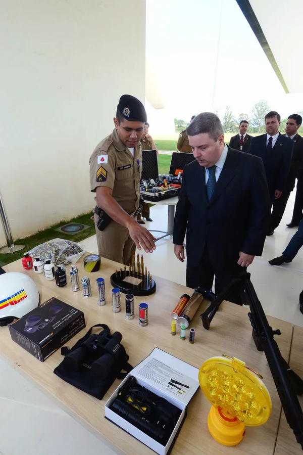 Forças de segurança pública de Minas Gerais recebem novos equipamentos e viaturas